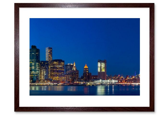 New York Panorama Set Framed Prints